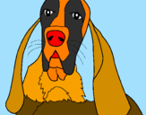 Coloring page Dog painted byHLI