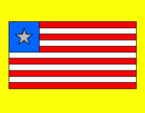 Coloring page Liberia painted byESTADOS   UNIDOS