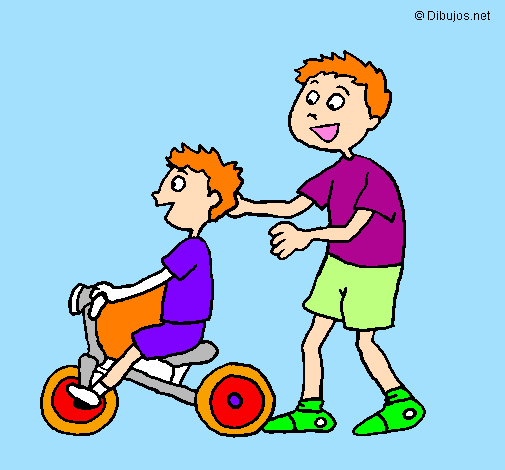 Coloring page Tricycle painted bydsahie