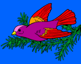 Coloring page Swallow painted byfernanda      campos