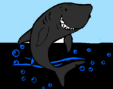 Coloring page Shark painted bycynthia