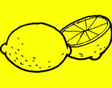 Coloring page lemon painted bykayleigh