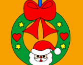 Coloring page Christmas decoration painted bycynthia