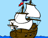 Coloring page Ship painted bykeith
