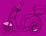 Coloring page Autocycle painted byjyjydhyujuiy