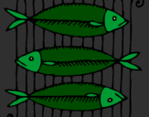 Coloring page Fish painted byDucky The Duck