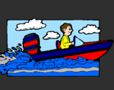 Coloring page Aquatic launch painted byWyatt