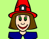 Coloring page Pilgrim II painted bycatalina r