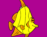 Coloring page Tropical fish painted bydasacbj`ñ