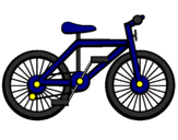 Coloring page Bike painted byaustin g