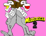 Coloring page Madagascar 2 Manson & Phil 2 painted bylana lika