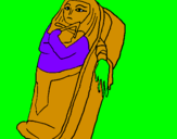 Coloring page Mummy painted byN3$1@