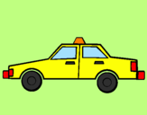 Coloring page Taxi painted bymanu