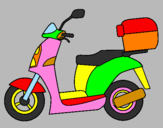 Coloring page Autocycle painted byBELDEN   LEE