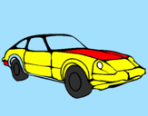 Coloring page Sports car painted byRyan