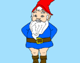 Coloring page Gnome painted byCandie