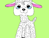 Coloring page Lamb II painted byCandie