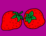Coloring page strawberries painted byCandyRules