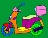 Coloring page Autocycle painted byRAPHAELCARRASCO