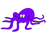Coloring page Octopus painted byPACHITO