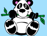 Coloring page Panda painted bydavianna2001