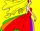 Coloring page Bride painted bymamaleomamamicaaib