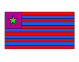 Coloring page Liberia painted byivan