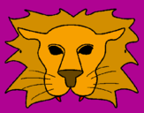 Coloring page Lion painted byrorrrr