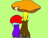 Coloring page Mushrooms painted byIratxe