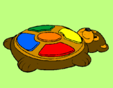 Coloring page Bear-shaped Simon game painted byRosalea
