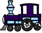 Coloring page Train painted bypablo del pino