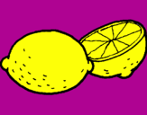 Coloring page lemon painted bylogan