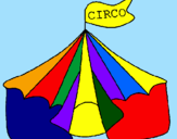 Coloring page Circus painted byJorge21