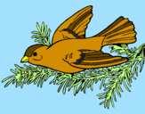 Coloring page Swallow painted byIratxe