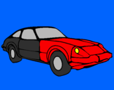 Coloring page Sports car painted byHunter