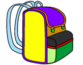 Coloring page Backpack painted byenrique