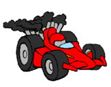 Coloring page Formula One car painted byRider Master
