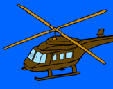 Coloring page Helicopter  painted byhelicoptero