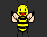 Coloring page Little bee painted bygavin