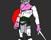 Coloring page Gladiator painted byJack H