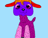 Coloring page Lamb II painted by.m,,,,,,,,,,,ssdfr4567,,,