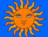 Coloring page Sun painted bysamantha