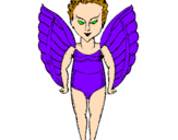 Coloring page Evil angel painted byN3$1@