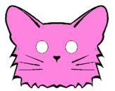 Coloring page Cat painted bychloe