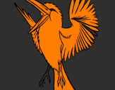 Coloring page Unruly bird painted bybrad