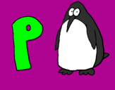 Coloring page Penguin painted byNAYELIS
