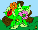 Coloring page Flowers I painted byDesiree