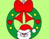 Coloring page Christmas decoration painted byhaley