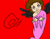 Coloring page Angel painted bycynthia