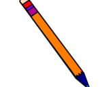 Coloring page Pencil III painted byivan